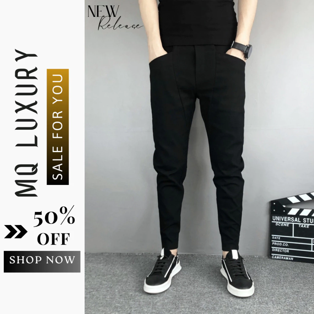 Quần Jogger Kaki Nam - JG6 Cạp Chun Trơn Bo Gấu Phong Cách Năng Động Trẻ Trung MQ LUXURY 68