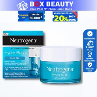 Kem Dưỡng Neutrogena Hydro Boost Aqua/Water Gel 50ml Của Pháp dưỡng ẩm cấp nước tốt cho da