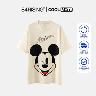 Áo thun Tshirt oversize chuột Mickey Disney - thương hiệu 84RISING