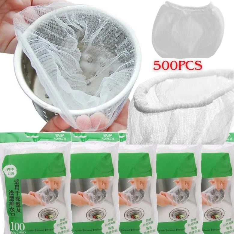 Combo Túi Lọc Rác Bồn Rửa Chén Bát [SIÊU TIẾT KIỆM] , Chất Liệu Vải Lưới Co Giãn, Đàn Hồi Có Thể Tái Sử Dụng