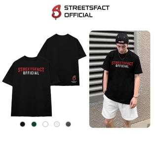 Áo thun Form Rộng Streetsfact Mã SFO006 Áo Thun Tay Lỡ Form Rộng Chất liệu Cotton 100% 2 Chiều co giãn mát mẻ