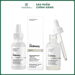 Tinh chất The Ordinary Niacinamide 10% + Zinc 1% - Giảm mụn thâm Hasaki