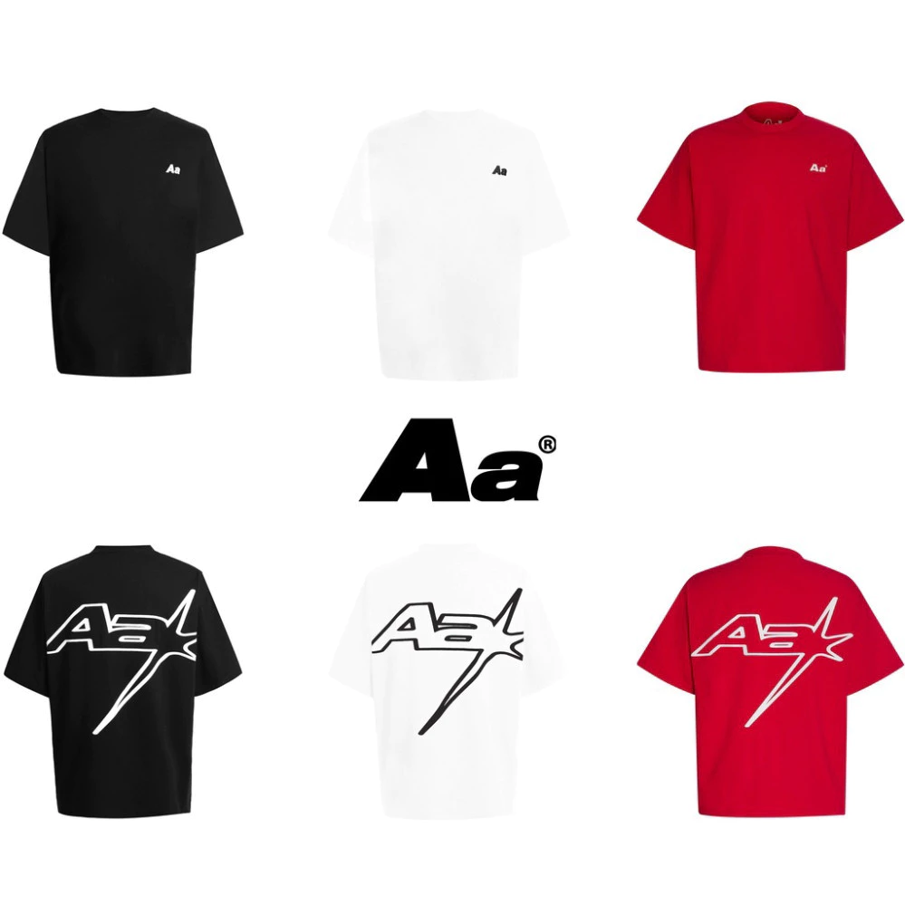Áo thun AA STU IN LOGO RACING Local Brand Unisex - Áo phông Swe nam nữ tay lỡ, form rộng Wearzone New 2024