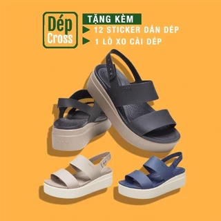 dép sandal cross đế  cao 5 cm size 35 36 37 38 39 40 chính hãng