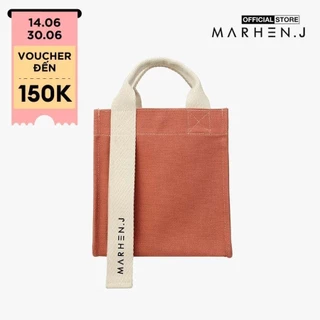 Marhen.J - Túi đeo vai chữ nhật vải bố Ricky Mini MJ19ARCKMN-PK