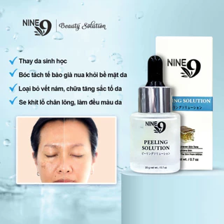 Thủy phân peel da Nine 9 20ml tái tạo da thay da sinh học hiệu quả an toàn G