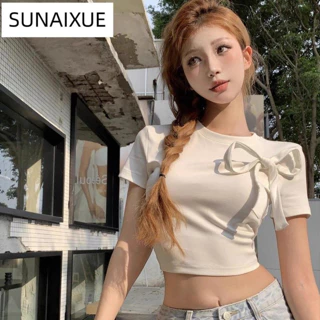 [SUMMER 2024] Áo phông áo thun nữ croptop baby tee Stylish Dễ thương mang phong cách Korean Casual A72