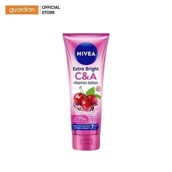 Sữa Dưỡng Thể Nivea Extra White C&A Vitamin Lotion Giúp Dưỡng Sáng & Đều Màu Da 180ml