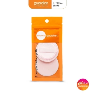 Bông Phấn Trang Điểm Compact Velour Puffs Guardian 2 Cái