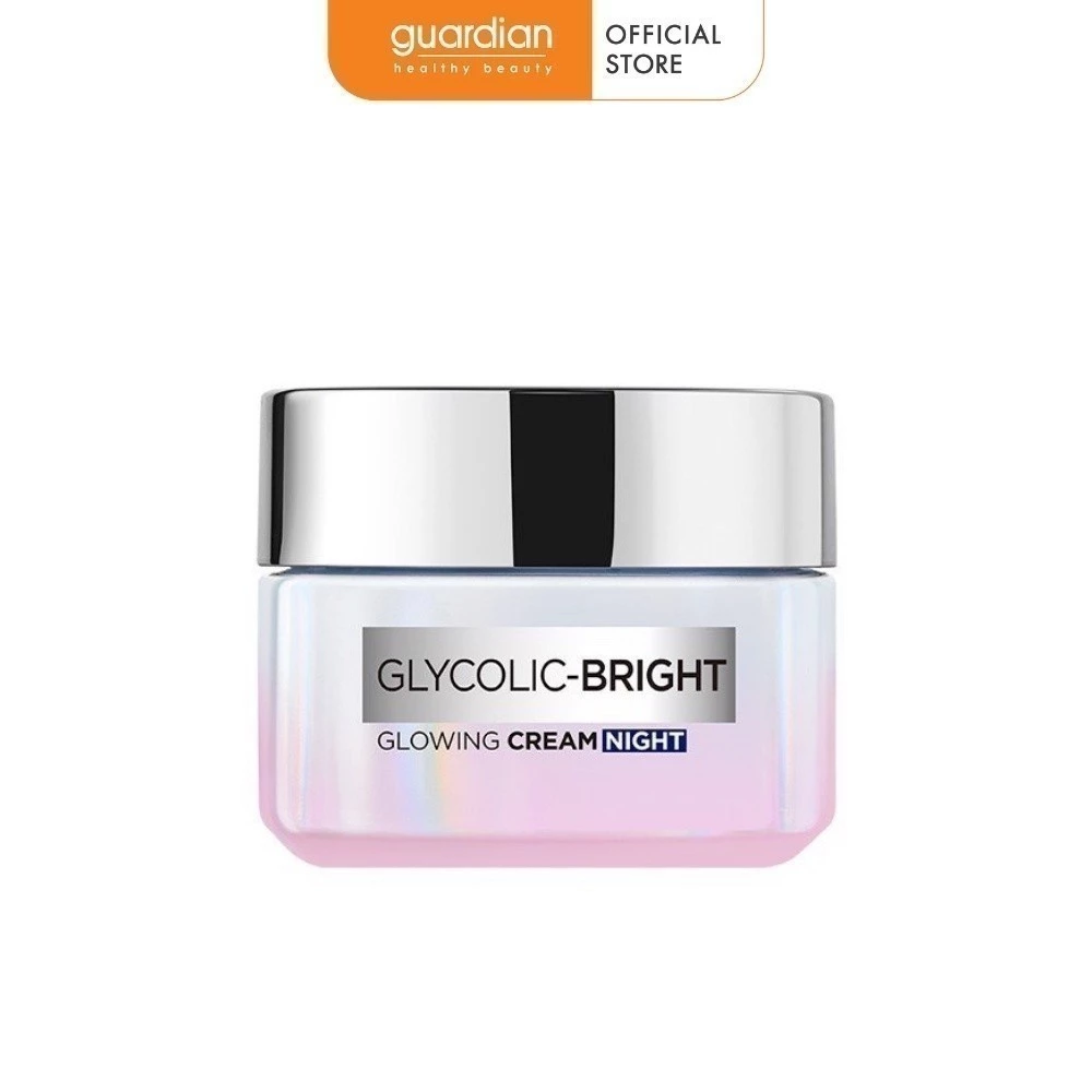 Kem dưỡng ban đêm L'Oreal Paris Glycolic Bright sáng da  50ml