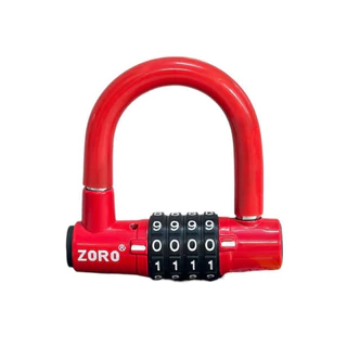 Ổ khóa mật mã 4 số ZORO dạng chữ U thay đổi mật mã theo ý muốn
