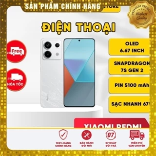 Điện Thoại Xiaomi Redmi Note 13 Pro 5G (BH Lỗi 1 Đổi 1) - Snapdragon 7s Gen 2