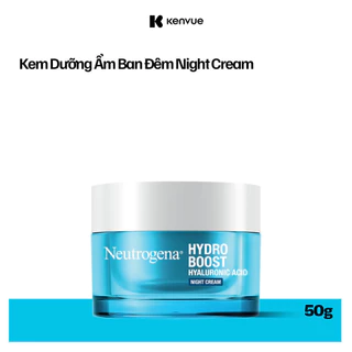 Kem dưỡng cấp ẩm ban đêm Neutrogena Hydro Boost Hyaluronic Acid Night Cream 50g