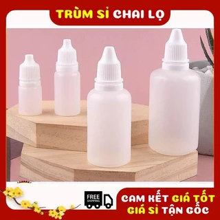 [TRÙM SỈ] Chai Lọ Nhựa ❖ Vỏ Chai Lọ Nhỏ Mắt 5ml,10ml,20ml,50ml Granty Chiết Dược Phẩm, Mực , Mỹ Phẩm,  Phụ Kiện Du Lịch