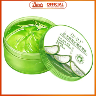 Gel Nha Đam dưỡng ẩm 98% SIMU MMEI'R Giúp Da Mềm Mịn, Trắng Sáng, Se Khít Lỗ Chân Lông 300ml