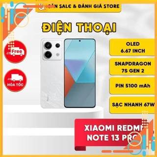 Điện Thoại Xiaomi Redmi Note 13 Pro 5G (BH Lỗi 1 Đổi 1) - Snapdragon 7s Gen 2