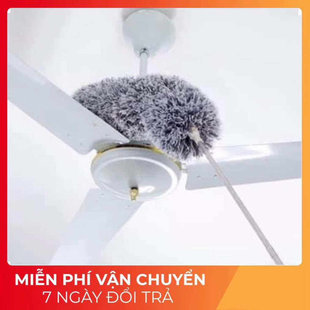 [FreeShip] Cây Chổi Quét Bụi Cao Cấp Cán Gấp Gọn Tiện Lợi