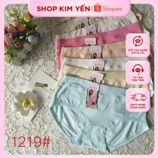 Combo 10 Quần lót cotton BIG SIZE hàng thái lan (1219) Size: 55-75KG ,Co giản ,Thoáng mát