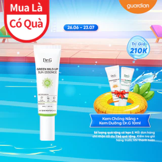 Kem Chống Nắng Cấp Ẩm Dr.G Green Mild Up Spf50+ Pa++++ 50ml