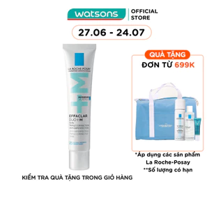 Kem Dưỡng Giảm Mụn La Roche Posay Effaclar Duo+M 40ml