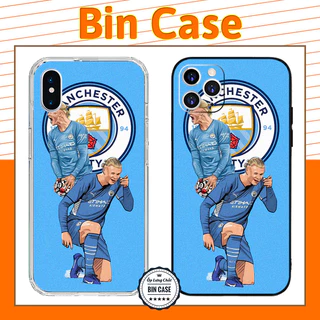 ⚽Ốp Hình Erling Haaland Manchester City Man MC Thiết Kế Đẹp iphone 14 13 12 11 Pro Max 6 7 8 Plus X Xr Xs Max BONGDA333