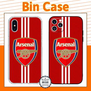 ⚽Ốp iPhone Logo Arsenal Đẹp Màu Đỏ Gooners A.DI.DAS Mới Nhất iphone 14 13 12 11 Pro Max 6 7 8 Plus X Xr Xs Max BONGDA248