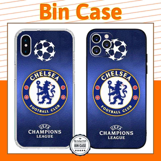 ⚽Ốp Lưng In Logo Chelsea Màu Xanh ⚽Huy Hiệu Biểu Tượng Đẹp iphone 14 13 12 11 Pro Max 6 7 8 Plus X Xr Xs Max BONGDA098