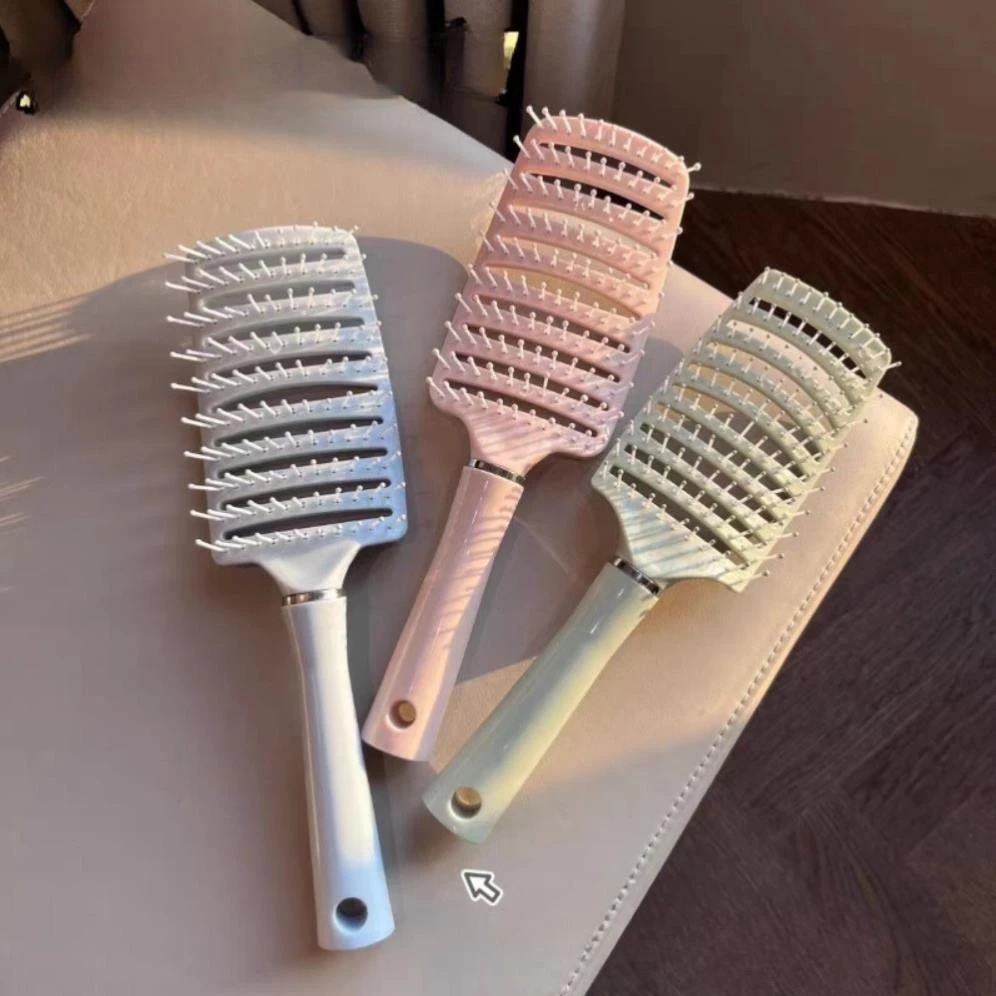 Lược Chải Tóc Đệm Khí Mát Xa Da Đầu Tạo Kiểu Tóc Xoăn Dài Đặc Biệt Cho Nữ Tiện Lợi