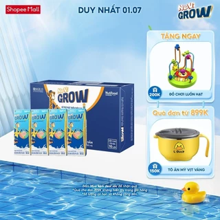 Sữa Bột Pha Sẵn Nuvi Grow phát triển chiều cao hộp 180ml