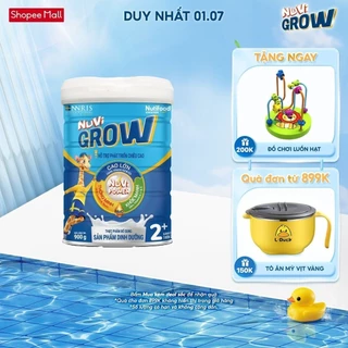 Sữa Bột Nuvi Grow phát triển chiều cao Trên 2 tuổi Lon 900g