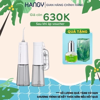 Tăm nước Hangy HF9P phiên bản mới 2021 Hai màu đen trắng [Bảo hành 12 tháng]