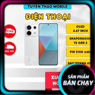 [Nhập Mã XIANU giảm 9% đơn từ 1TR5]  Điện Thoại Xiaomi Redmi Note 13 Pro 5G Chính Hãng - NEW Fullbox