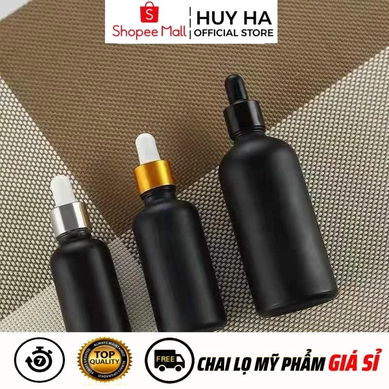 Chai Lọ Chiết Serum [5ml,10ml,15ml,20ml,30ml,50ml] Đựng Tinh Dầu Bóp Giọt HUY HA COSMETIC PACKAGING