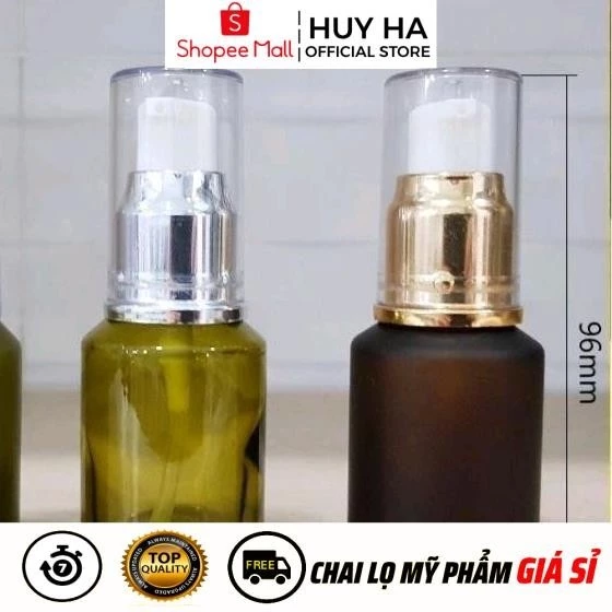 Chai Lọ Chiết Serum [30ml] Đựng Tinh Dầu Xịt Giọt HUY HA COSMETIC PACKAGING