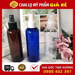 Chai Xịt Phun Sương Nhựa Pet 150ml,200ml,250ml Chiết Mỹ Phẩm ❣️,.