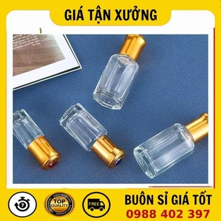 [SỈ SIÊU RẺ] Chai Lọ Chiết Nước Hoa  [3ml,6ml,12ml] Vỏ Chai Lọ Chiết Nước Hoa Dubai Bi Lăn Ruby