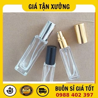 [SỈ SIÊU RẺ] Chai Lọ Chiết Nước Hoa  Chai Lọ Chiết Nước Hoa Vuông 30ml,20ml,10ml,5ml Đựng Dầu Thơm