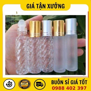 [SỈ SIÊU RẺ] Chai Lọ Thủy Tinh Bi Lăn 10ml Chiết Nước Hoa, Dầu Thơm