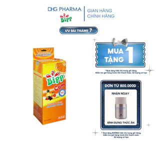 Kẹo ngậm BIPP Cam bổ sung vitamin C hỗ trợ tăng cường sức đề kháng Hộp 35 gói x 10 viên - Chính hãng DHG Pharma