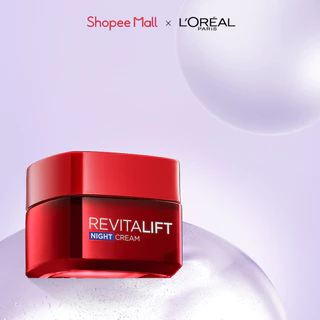 Kem dưỡng săn chắc da và giảm nếp nhăn L'Oreal Paris Revitalift ban đêm 50ml (kem đêm)