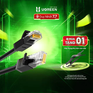 Cáp mạng Cat6 UGREEN NW102 | Lõi thuần đồng 26AWG | CCA sử dụng trên các mạng Ethernet / RJ45 | Bảo hành 18 tháng 1 Đổi1