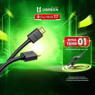 Cáp HDMI 2.0 tốc độ cao Ugreen HD104 Dùng cho Xiaomi Mi Box PS4 Bộ Chia HDMI Cáp Chuyển Đổi HDMI | Cổng Mạ Vàng 4K 1080P