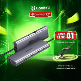 Hub chuyển đổi Type-C Ugreen 10 in 1 | Bảo Hành 18 Tháng | 80133 15601