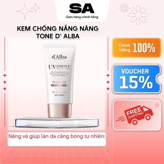 Kem chống nắng nâng tông da Waterfull Tone-up Sun Cream SPF 50+ 50ml - Shabon Hàng Ngoại