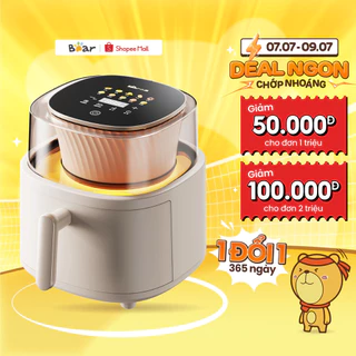 Nồi Chiên Không Dầu 6L Bear QZG-F15G1 - Hàng Chính Hãng