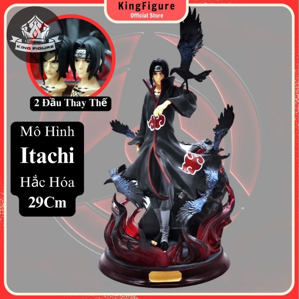 Mô Hình Itachi Hắc Hóa 29Cm Mô Hình Naruto Cao Cấp, Figure Mô Hình Anmie Naruto Đồ Chơi