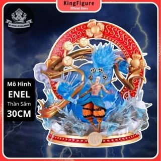 Mô Hình Enel Thần Sấm 36CM Mô hình One Piece Cao Cấp, Figure Mô Hình Anmie One Piece Luffy Vua Hải Tặc