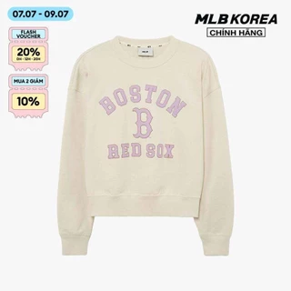 MLB - Áo sweatshirt nữ tay dài phom croptop Varsity 3FMTV0234-43CRD