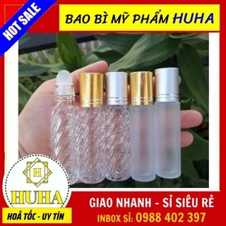 Chai Lọ Chiết Nước Hoa ❆ Vỏ Chai Lọ Chiết Nước Hoa 10ml Dạng Bi Lăn , Phụ Kiện Du Lịch