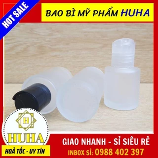 Chai Chiết Mĩ Phẩm ❆ Chai Thủy Tinh Mờ Vai Ngang Nút Nhấn 20ml,30ml,50ml Chiết Mỹ Phẩm , Phụ Kiện Du Lịch